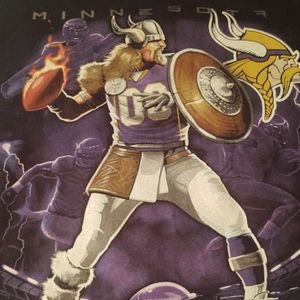 Large Official Nfl shirt double stitched